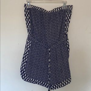 Strapless Romper